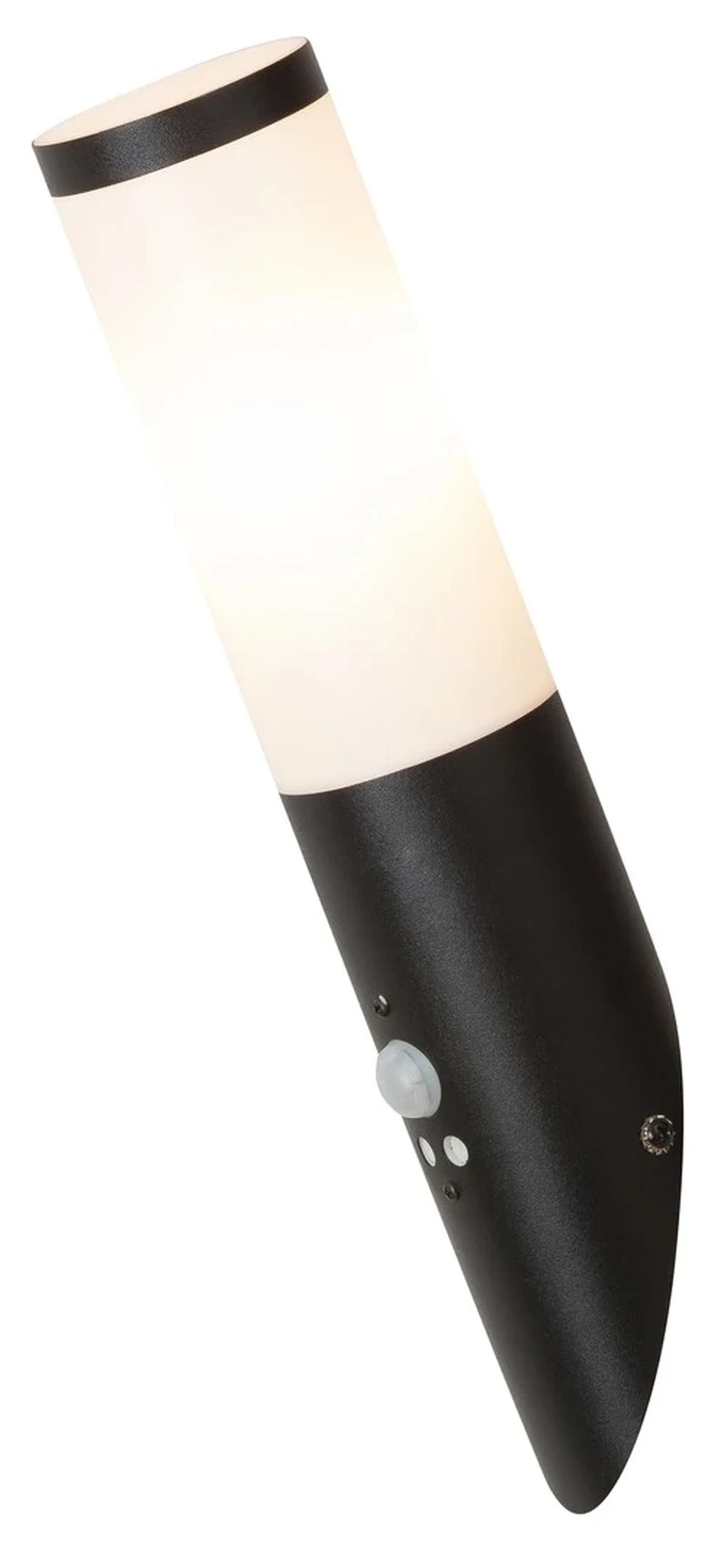 Black torch – модерен стенен фенер в черен мат, IP44, 365мм, 1×E27